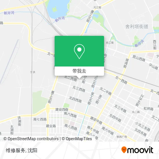 维修服务地图