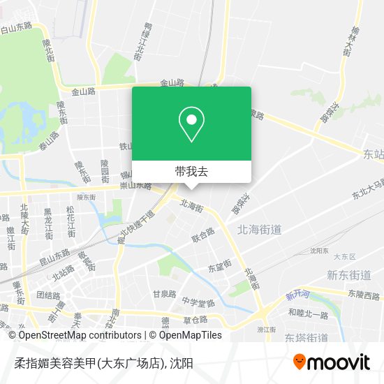 柔指媚美容美甲(大东广场店)地图