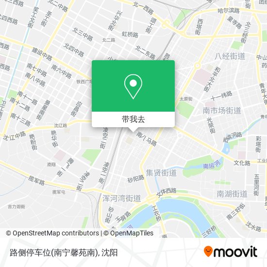 路侧停车位(南宁馨苑南)地图