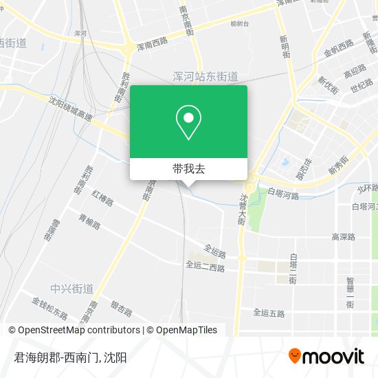 君海朗郡-西南门地图