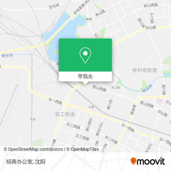 招商办公室地图