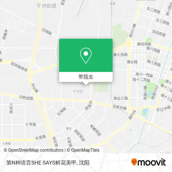 第N种语言SHE SAYS鲜花美甲地图