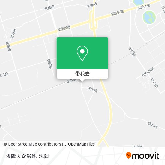 溢隆大众浴池地图