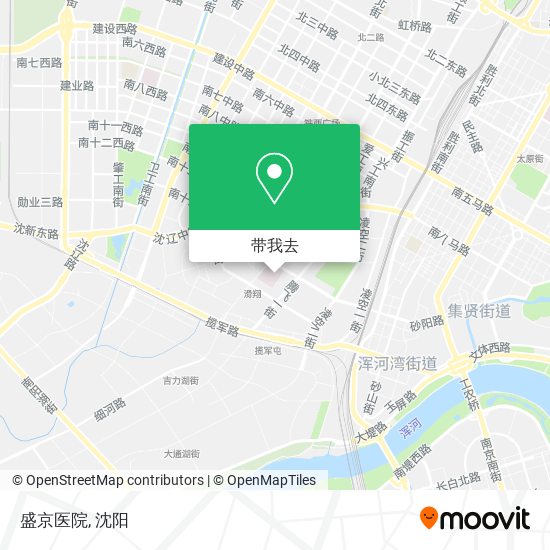 盛京医院地图