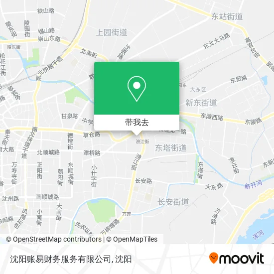 沈阳账易财务服务有限公司地图