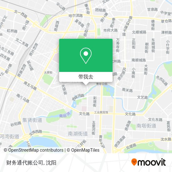 财务通代账公司地图