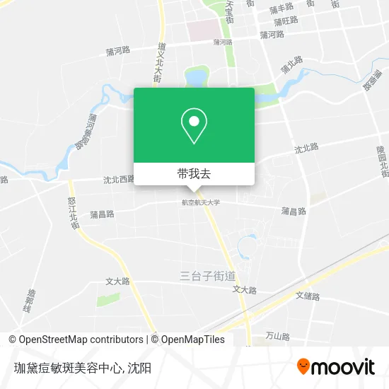 珈黛痘敏斑美容中心地图