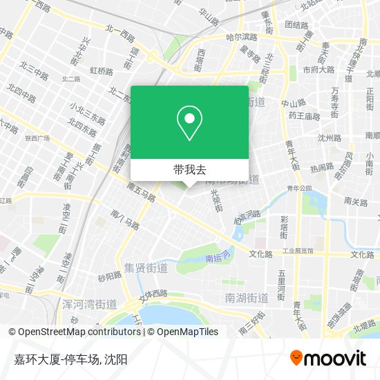 嘉环大厦-停车场地图