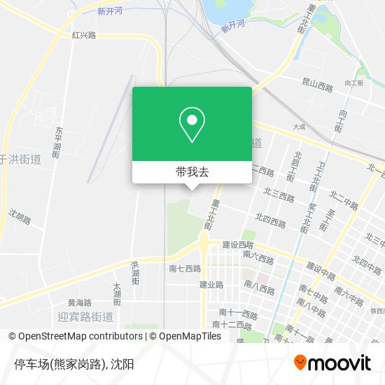 停车场(熊家岗路)地图