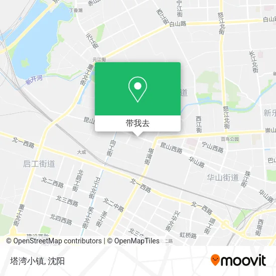 塔湾小镇地图