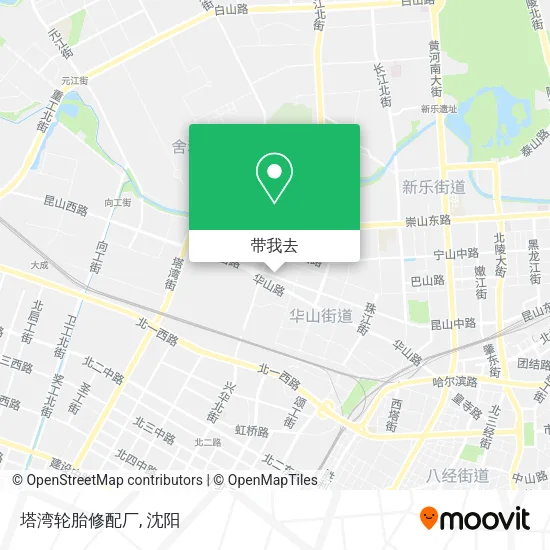 塔湾轮胎修配厂地图