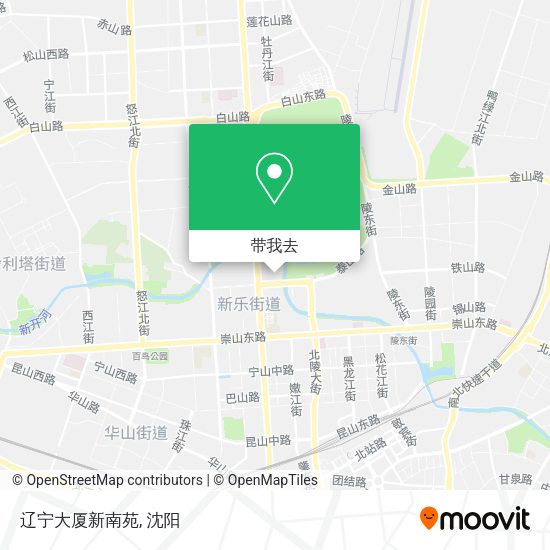 辽宁大厦新南苑地图