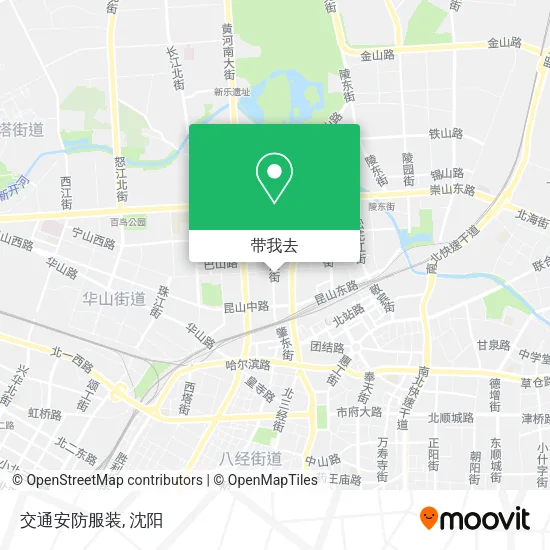 交通安防服装地图