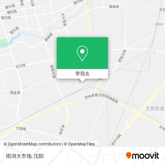 雨润大市场地图