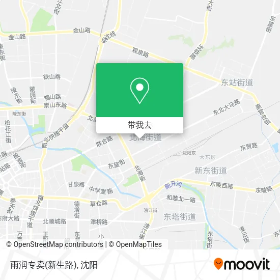 雨润专卖(新生路)地图