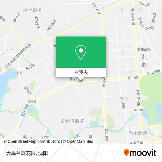 大禹兰庭花园地图