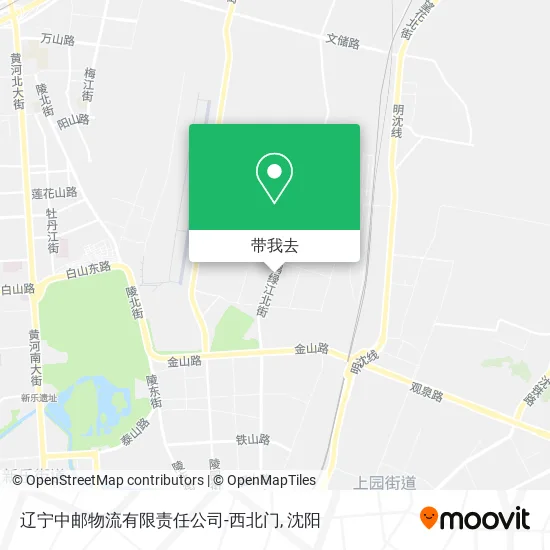辽宁中邮物流有限责任公司-西北门地图