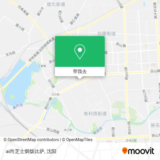ai尚芝士焗饭比萨地图