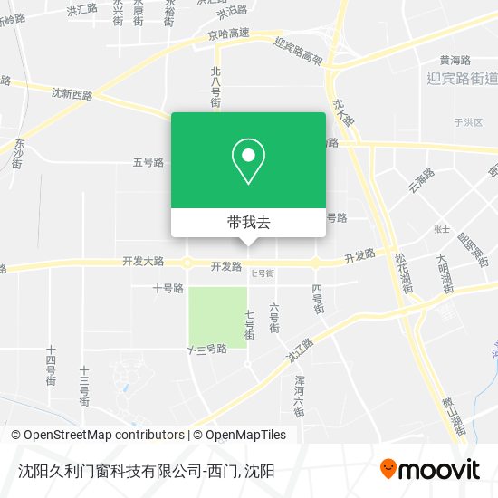 沈阳久利门窗科技有限公司-西门地图