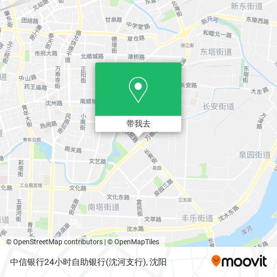 中信银行24小时自助银行(沈河支行)地图