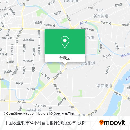 中国农业银行24小时自助银行(河沿支行)地图