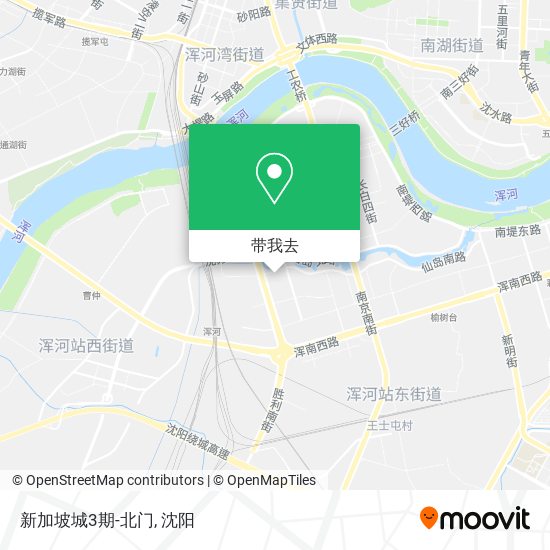新加坡城3期-北门地图