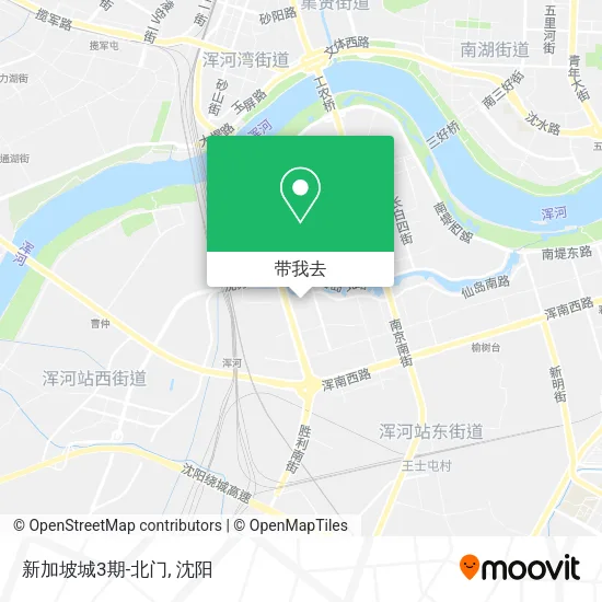 新加坡城3期-北门地图