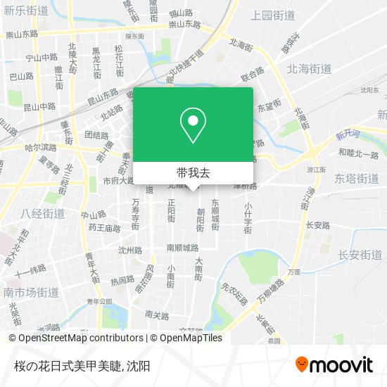 桜の花日式美甲美睫地图