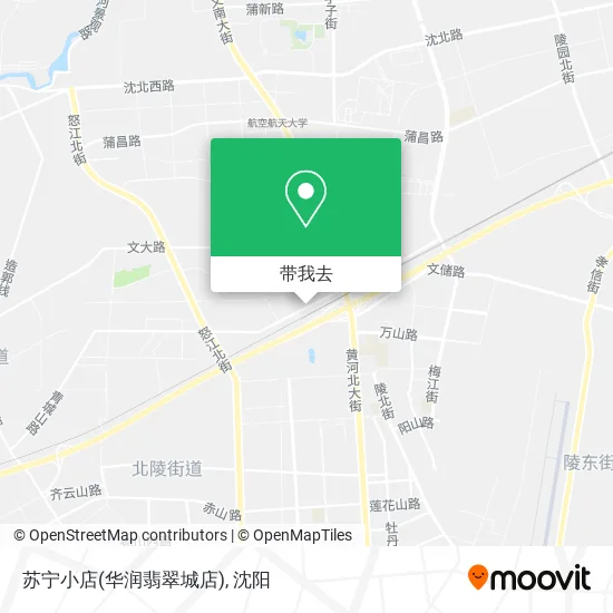 苏宁小店(华润翡翠城店)地图