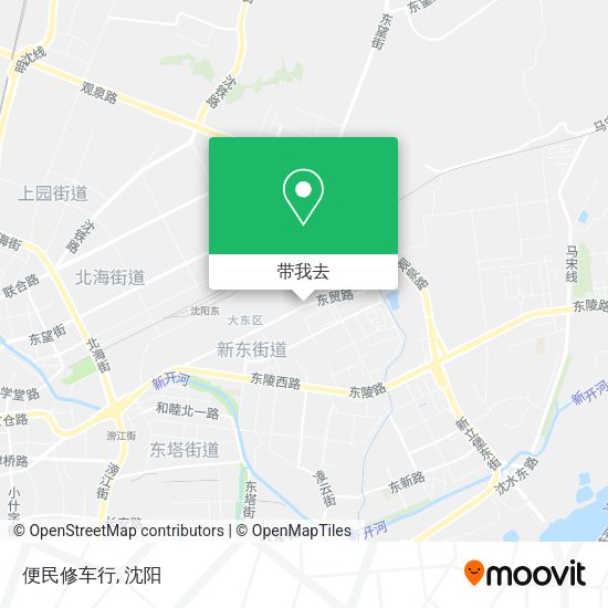 便民修车行地图
