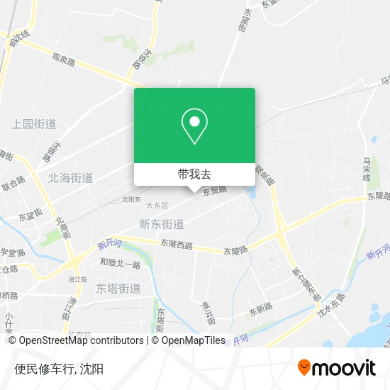便民修车行地图