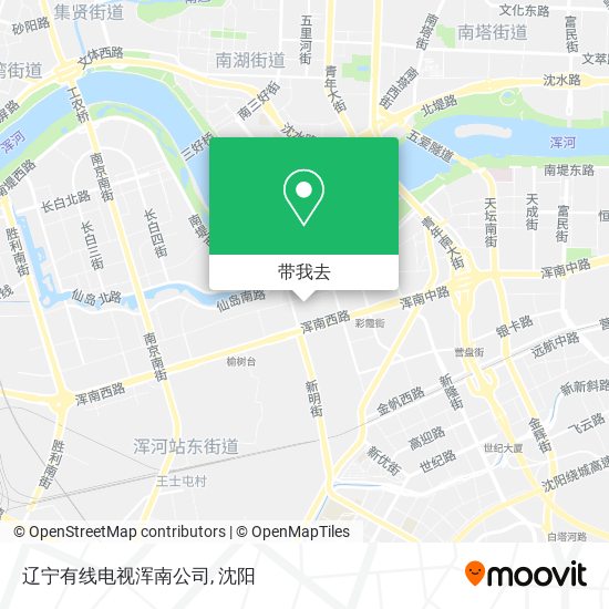 辽宁有线电视浑南公司地图
