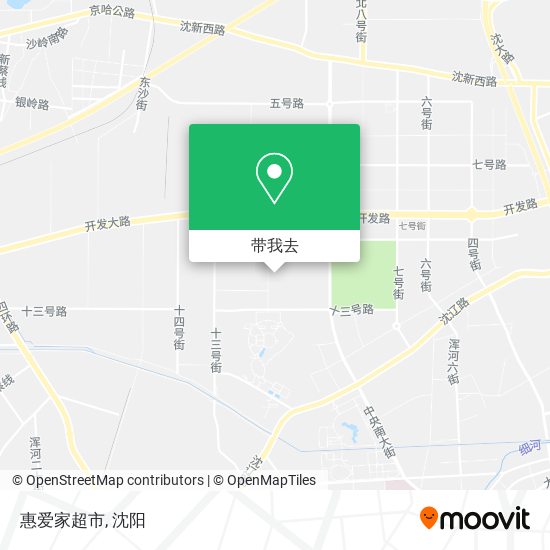 惠爱家超市地图