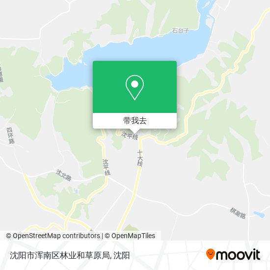 沈阳市浑南区林业和草原局地图