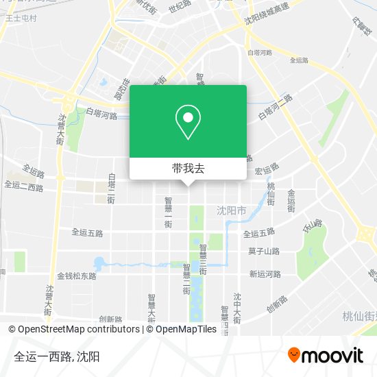 全运一西路地图