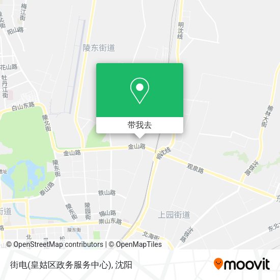街电(皇姑区政务服务中心)地图
