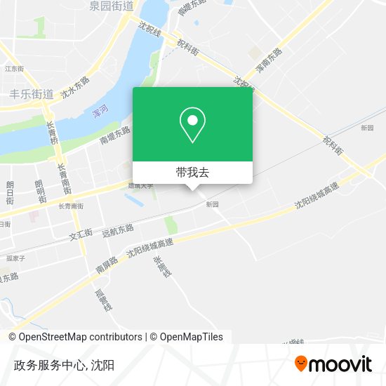 政务服务中心地图