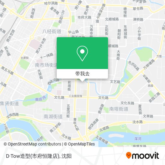 D·Tow造型(市府恒隆店)地图