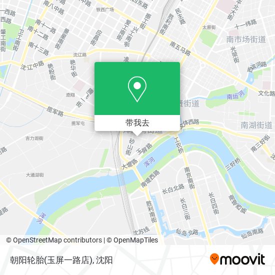 朝阳轮胎(玉屏一路店)地图