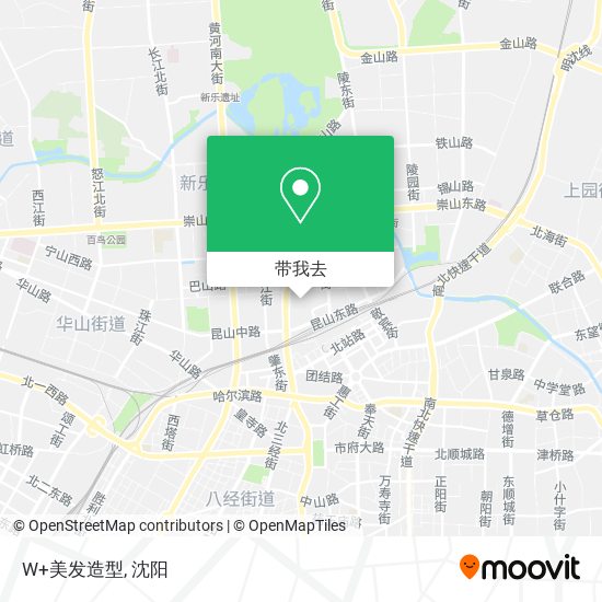 W+美发造型地图