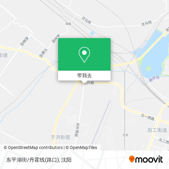 东平湖街/丹霍线(路口)地图