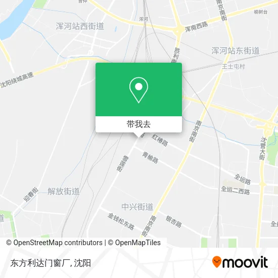 东方利达门窗厂地图