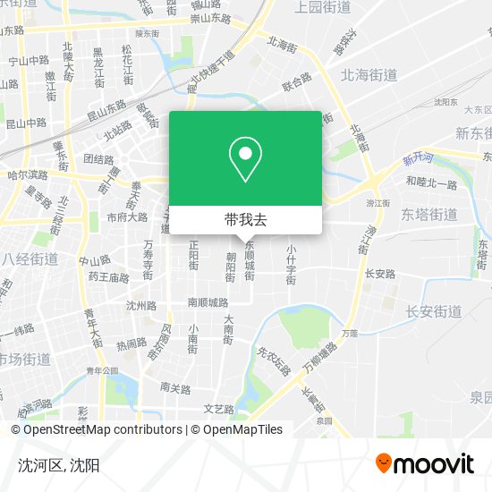 沈河区地图