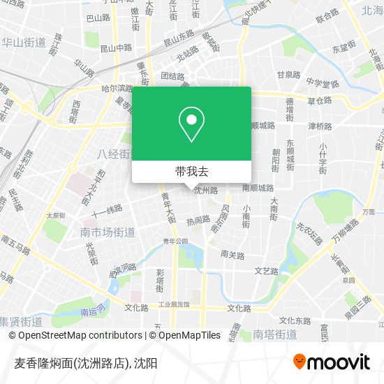 麦香隆焖面(沈洲路店)地图
