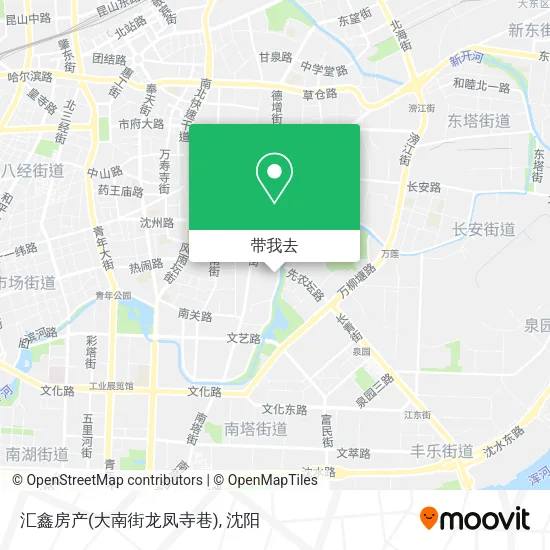 汇鑫房产(大南街龙凤寺巷)地图