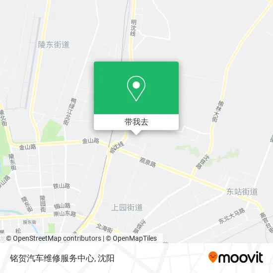 铭贺汽车维修服务中心地图