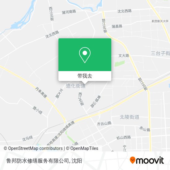 鲁邦防水修缮服务有限公司地图