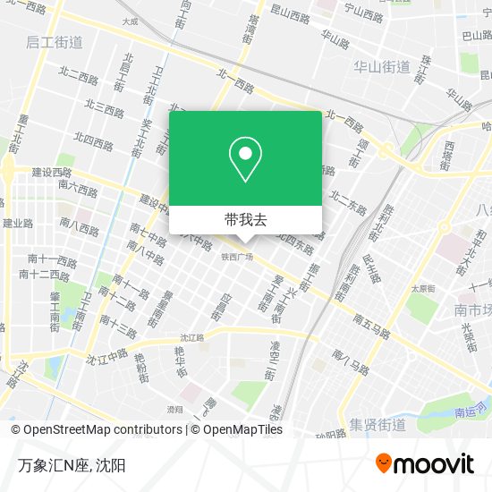 万象汇N座地图