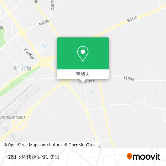 沈阳飞桥快捷宾馆地图