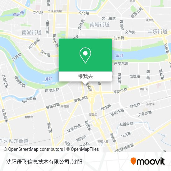 沈阳语飞信息技术有限公司地图